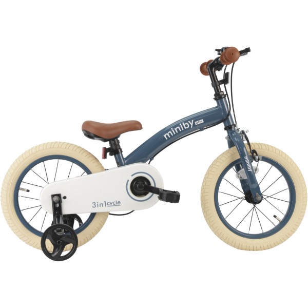 Фото - Двоколісний велосипед Qplay Miniby 3в1 Greyish-Blue (CB01MiniByGreyish-Blue)